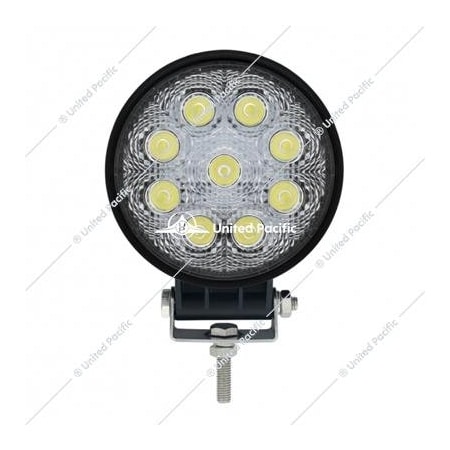 United Pacific 9 High Power Led 4-1/2 Round Competition Series Work Light - Spot 36617